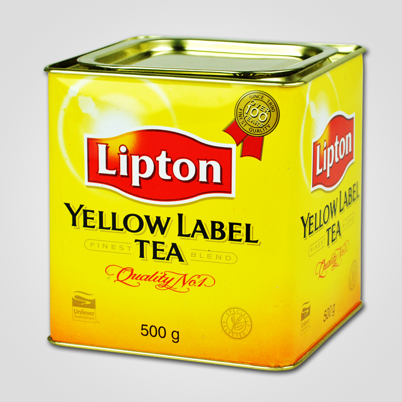Lipton Yellow Label tin